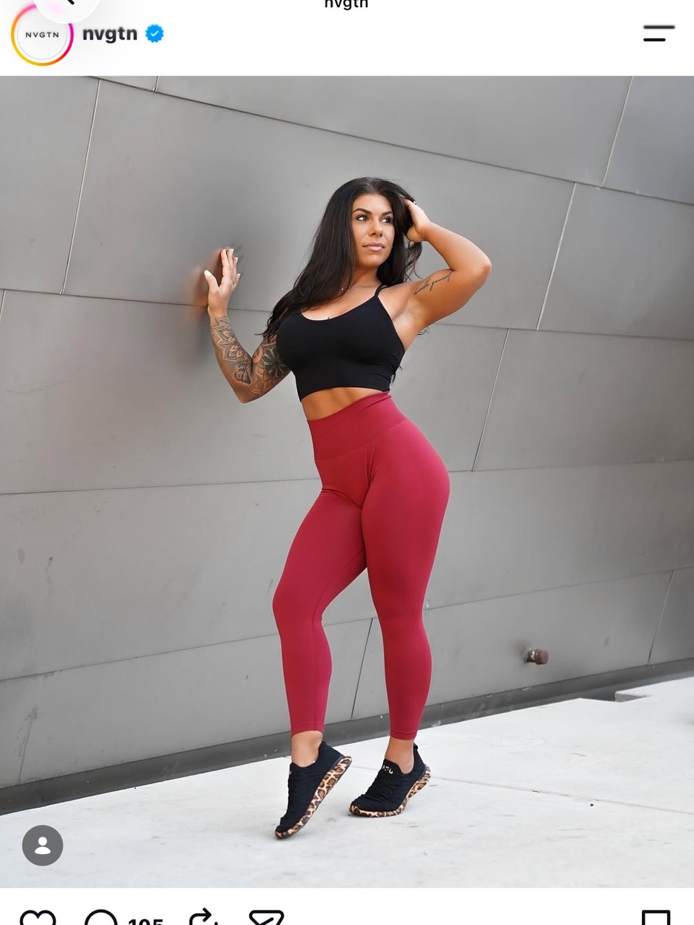 NVGTN Carmine Seamless High-Waist Leggings